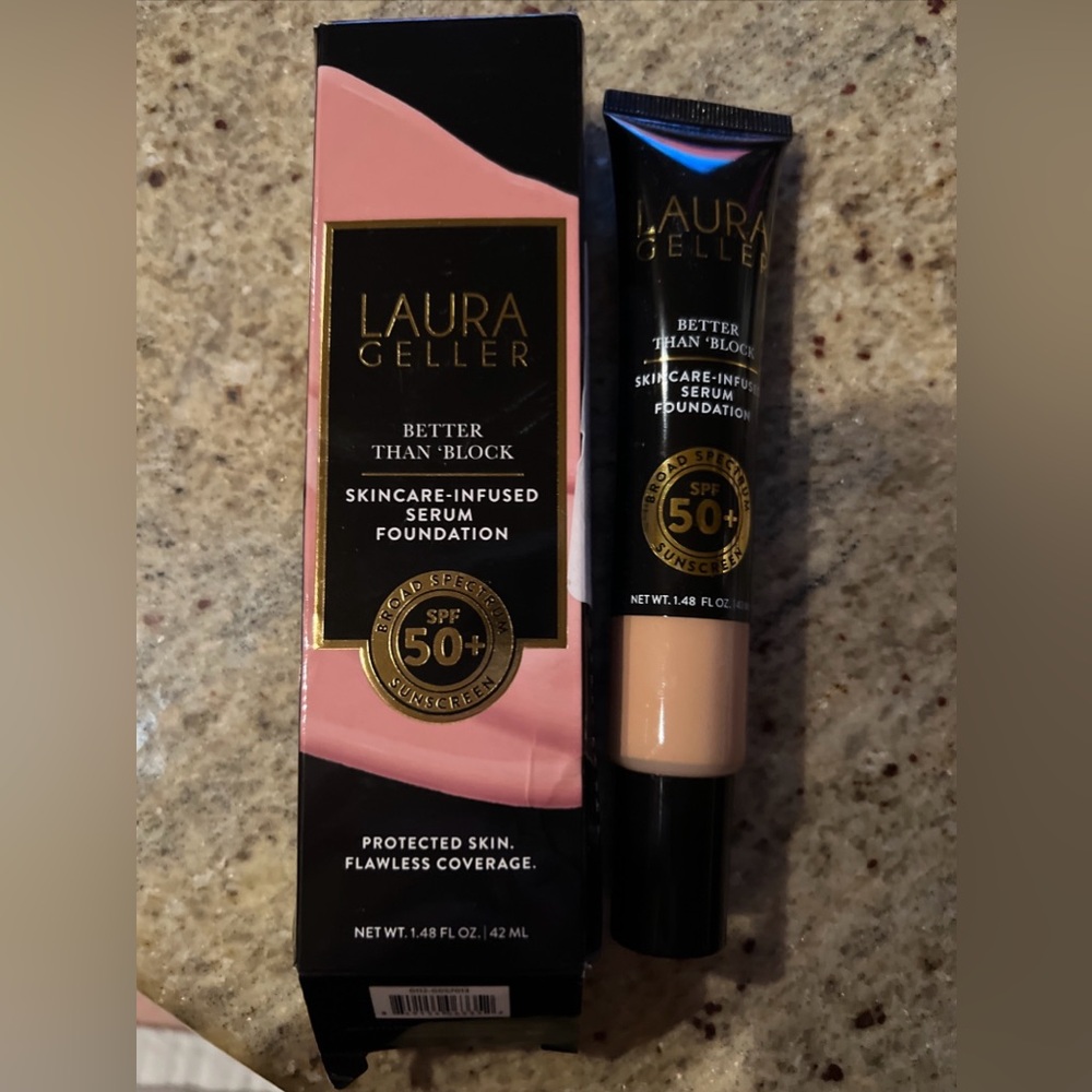 🆕️ LAURA GELLER Better Than Block Skincare- Foundation SPF 50+ Medium